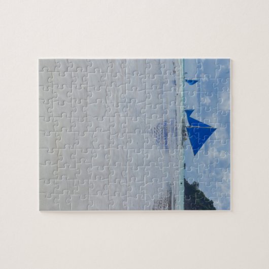 Boracay Beach Paraw Sailing Philippinen Puzzle (Horizontal)