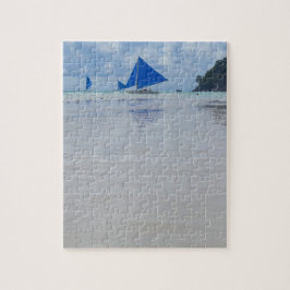 Boracay Beach Paraw Sailing Philippinen Puzzle