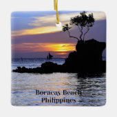 Boracay Beach, Philippinen, Keramikornament (Vorderseite)