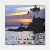 Boracay Beach, Philippinen, Magnet (Vorne)