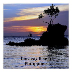 Boracay Beach, Philippinen, Poster