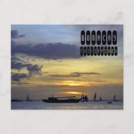 Boracay Beach Philippinen Postkarte