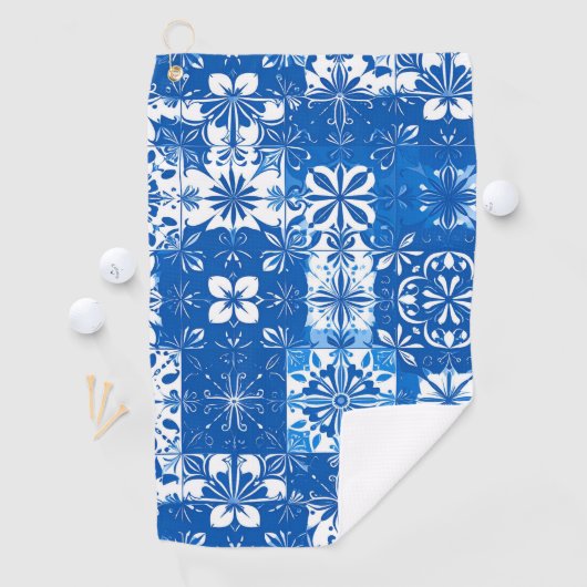 Boracay Blau Golfhandtuch (Insitu)