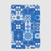 Boracay Blau Golfhandtuch (Vorderseite)