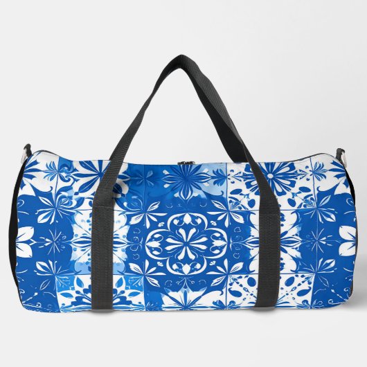 Boracay Blau Großformat Duffle Bag (Vorderseite)