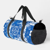 Boracay Blau KLEIN Duffle Bag (Rechte Ecke)