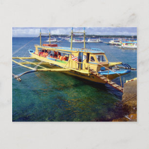 Boracay-Caticlan Ferryboat Postkarte