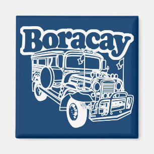 Boracay Jeepney Magnet