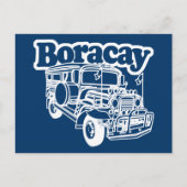 Boracay Jeepney Postkarte (Vorderseite)