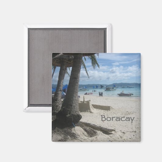 Boracay Magnet (Vorderseite/Rückseite)