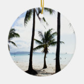 Boracay Philippinen Keramik Ornament (Vorne)