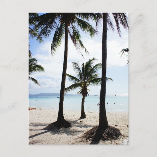 Boracay Philippinen Postkarte (Vorderseite)