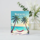 Boracay Philippinen Postkarte (Stehend Vorderseite)