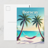 Boracay Philippinen Postkarte (Vorne/Hinten)