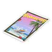 Boracay Philippinen Strand Reiseplakat Magnet (Linke Seite)