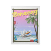 Boracay Philippinen Strand Reiseplakat Notizblock (Rotiert)