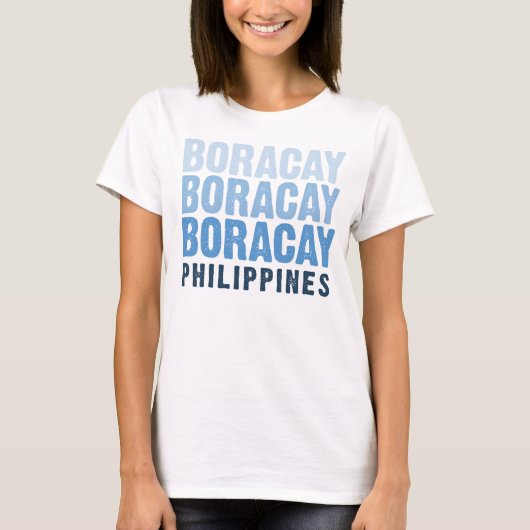 Boracay - Philippinen T-Shirt (Vorderseite)