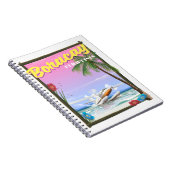 Boracay Philippines Strandposter Notizblock (Rechte Seite)