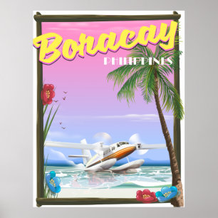 Boracay Philippines Strandposter Poster