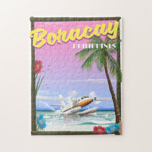 Boracay Philippines Strandposter Puzzle