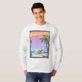 Boracay Philippines Strandposter T-Shirt (Vorne ganz)