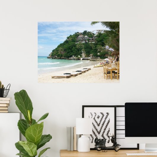 Boracay Poster (Heimbüro)