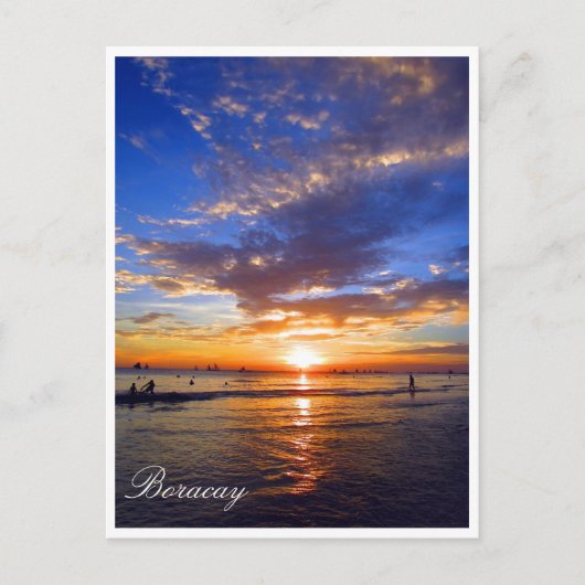 Boracay Postkarte (Vorderseite)
