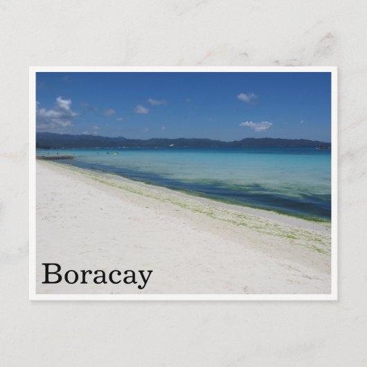 Boracay Postkarte (Vorderseite)