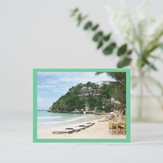 Boracay Postkarte (Stehend Vorderseite)
