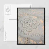 Boracay Sands Blume Postkarte (Vorne/Hinten)