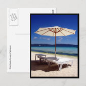 Boracay-Sonnenterrasse Postkarte (Vorne/Hinten)