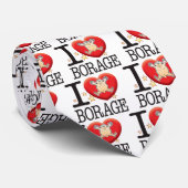 Borage-Liebe-Mann Krawatte (Gerollt)
