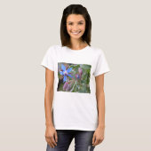 Borage Star Blume T-Shirt (Vorne ganz)