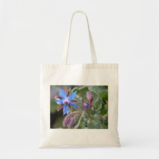 Borage Star Blume Tragetasche (Vorne)