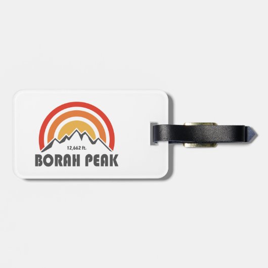 Borah Peak Gepäckanhänger (Rückseite horizontal)