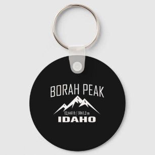 Borah Peak Idaho Klettergipfel Club Outdoor Abente Schlüsselanhänger