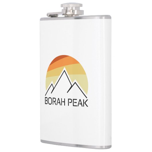 Borah Peak Retro Flachmann (Links)