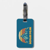 Borah Peak Retro Türkis Gepäckanhänger (Rückseite vertikal)