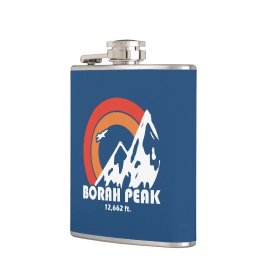 Borah Peak Sun Eagle Flachmann (Links)