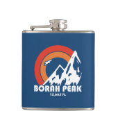 Borah Peak Sun Eagle Flachmann (Vorderseite)