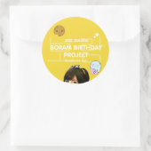 Boram Birthday Sticker 2012 (Tasche)