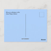 Borassus Aethiopum Palm im Camp Mvuu in Malawi Postkarte (Rückseite)