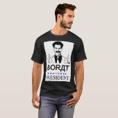 Borat for President Classic T-Shirt (Vorne ganz)