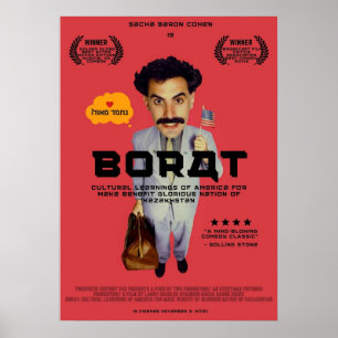 Borat Japanischer Stil 2 Poster
