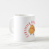 Borb Experte dickes Vogel Kaffeetasse (Vorderseite Links)