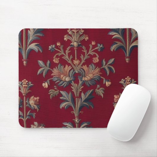 Bordeaux-Bordeaux-Broterie Mousepad (Mit Mouse)