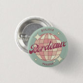 Bordeaux City France Geschenk Accessoire Dekoratio Button (Vorne & Hinten)