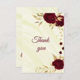 Bordeaux Dankeskarte