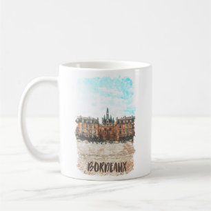 Bordeaux France Place de la Bourse Travel Kaffeetasse