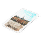 Bordeaux France Place de la Bourse Travel Magnet (Linke Seite)